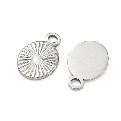 304 Stainless Steel Pendants STAS-L022-580P-1