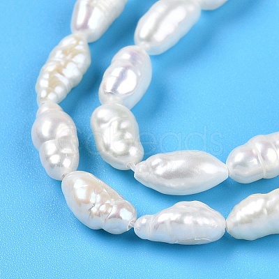 Natural Cultured Freshwater Pearl Beads Strands X-PEAR-N014-04H-1