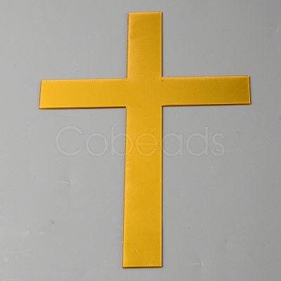Acrylic Mirror Cake Toppers FIND-WH0152-206B-1