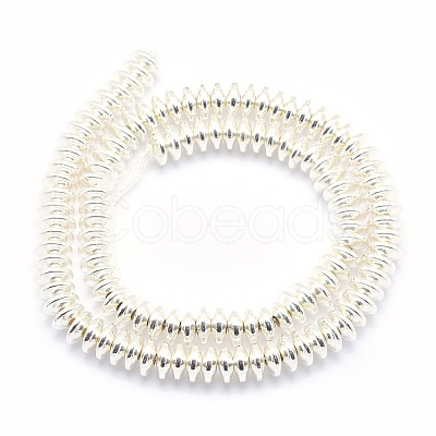 Electroplate Non-magnetic Synthetic Hematite Beads Strands X-G-L485-05A-S-1