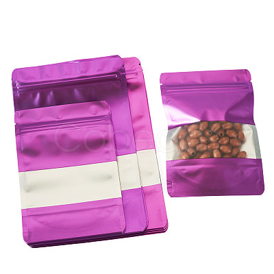 18Pcs 3 Styles PE Resealable Bags with Window OPP-TAD0001-01E-1