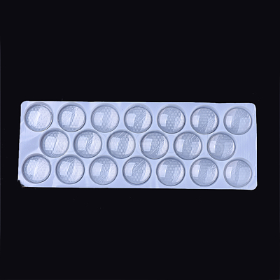Transparent Glass Cabochons GGLA-R026-40mm-B-1