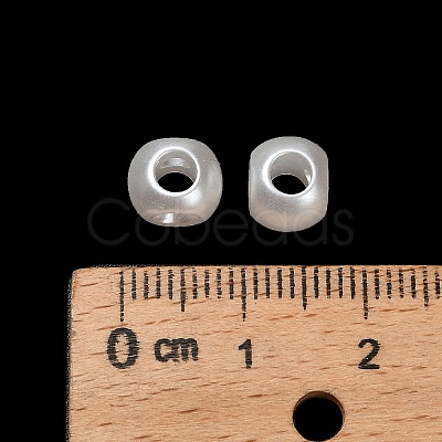 Acrylic Imitation Pearl Beads OACR-P032-10A-01-1