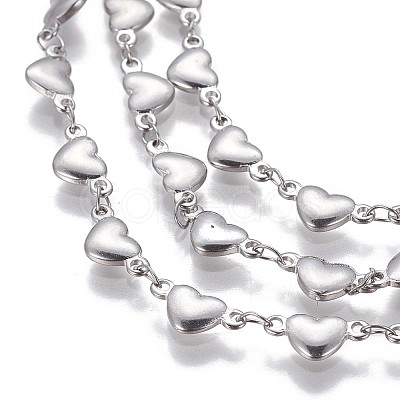 Tarnish Resistant 304 Stainless Steel Link Chains CHS-P007-10P-1
