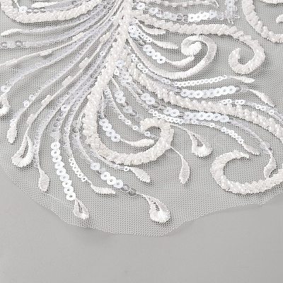 Polyester Cloth Patches PATC-WH0022-49B-1