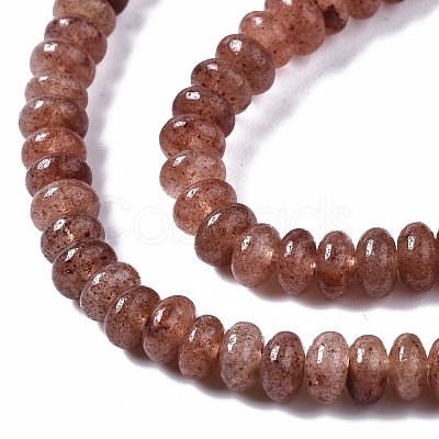 Natural Purple Aventurine Beads Strands G-S366-127-1