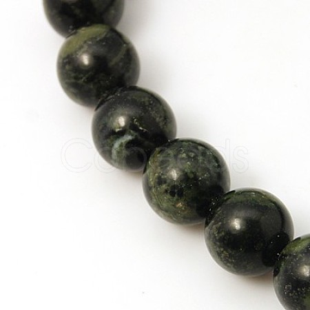 Natural Kambaba Jasper Beads Strands G-G394-10mm-1