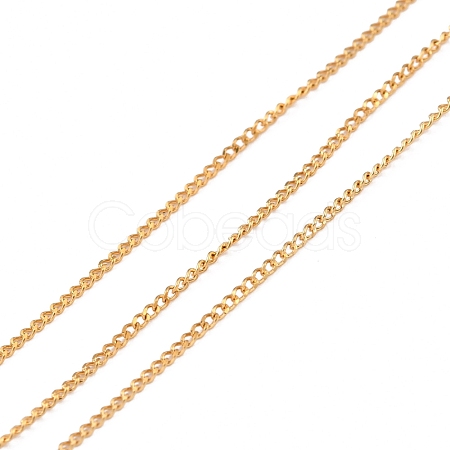 304 Stainless Steel Curb Chains CHS-D033-02G-01-1