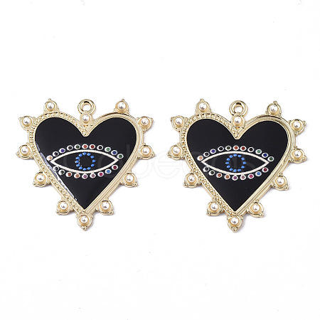 Printed Alloy Pendants X-ENAM-S016-69A-1