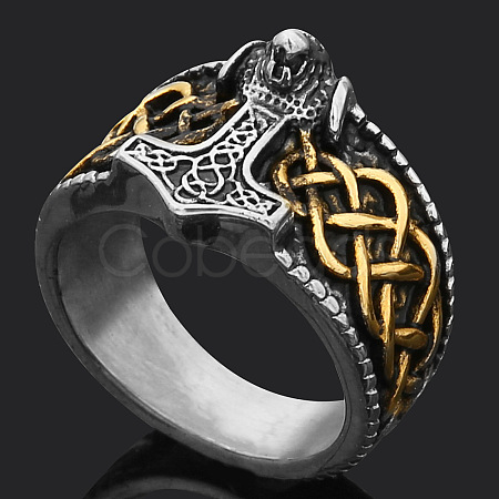 Viking 304 Stainless Steel Finger Rings for Men FS-WGB3F16-17-1