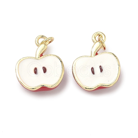 Brass Enamel Pendants KK-H259-11D-G01-1