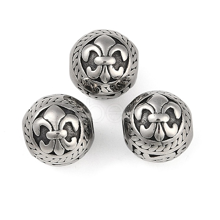 304 Stainless Steel Beads STAS-Z070-03AS-1