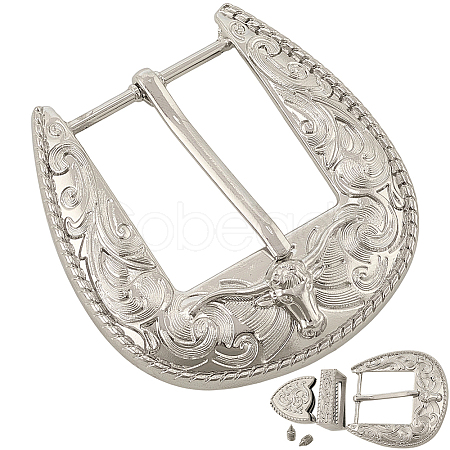 Belt Zinc Alloy Buckle Sets FIND-WH20023-057P-1