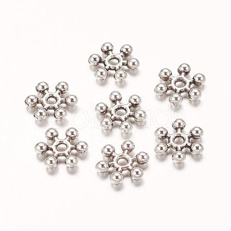 Zinc Alloy Beads Spacers PALLOY-Q062-AS-1