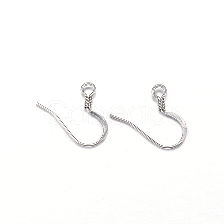 Tarnish Resistant 304 Stainless Steel French Earring Hooks STAS-G130-57P-1
