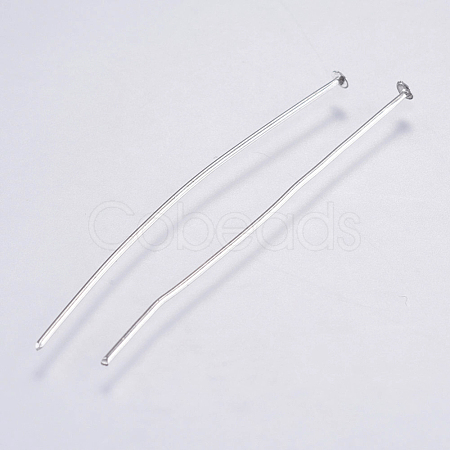 Tarnish Resistant 304 Stainless Steel Flat Head Pins STAS-F146-01P-40mm-1