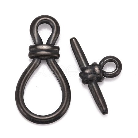 304 Stainless Steel Toggle Clasps STAS-K216-02EB-1