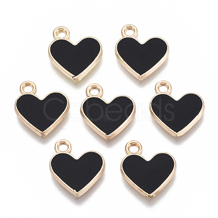 Alloy Enamel Charms X-ENAM-S113-18A-1