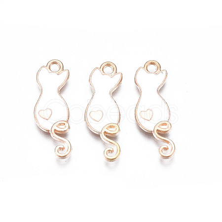 Alloy Enamel Pendants X-ENAM-S115-144B-1