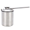 Stainless Steel Blowing Glaze Pot, for Painting on The Ceramic Pottery & Ceramics Tools, Stainless Steel Color, 110x170x79mm, Capacity: 300ml