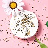 600Pcs 4 Colors Brass Crimp Beads KK-YW0001-52-6