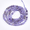 Natural Amethyst Beads Strands X-G-T108-35-2