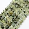 Natural Prehnite Beads Strands G-P322-48-8mm-2