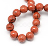 Natural Red Jasper Bead Strands X-G-R193-11-6mm-2