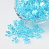 Eco-Friendly Transparent Acrylic Beads TACR-YW0001-01F-1