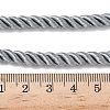 5MM Nylon Twisted Cord Necklace Making FIND-G096-01G-13-3