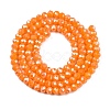 Electroplate Glass Beads Strands EGLA-A044-P3mm-A29-3