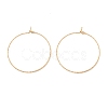 Ion Plating(IP) 316 Surgical Stainless Steel Hoop Earrings Findings STAS-D183-02G-03-1