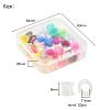 32Pcs 16 Colors Silicone Thin Ear Gauges Flesh Tunnels Plugs FIND-YW0001-16B-3