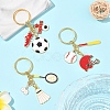 Alloy Enamel Keychain KEYC-FS00030-01-5