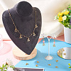 10Pcs Brass Micro Pave Clear Cubic Zirconia Charms KK-TA0002-85-7