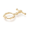 Brass Toggle Clasps KK-M108-B01-2