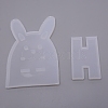 Rabbit Cellphone Holder Silicone Molds DIY-WH0176-14-2