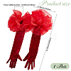 Velvet Long Finger Gloves AJEW-WH20067-005A-2