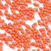 Baking Paint Glass Seed Beads SEED-A033-04F-2