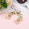 Handmade Transparent Acrylic Link Chains AJEW-JB00835-01-3