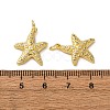 Brass Micro Pave Cubic Zirconia Pendants KK-A271-02F-G-3