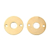 Brass Connector Charms KK-F907-02C-G-1