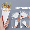 80Pcs Hollow Wedding Confetti Cones DIY-GA0009-59B-3