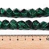 Synthetic Malachite Dyed Beads Strands G-T38-29-5