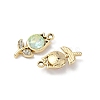 Alloy K5 Glass Pendants FIND-L024-18G-2