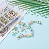 497Pcs 5 Style Rainbow ABS Plastic Imitation Pearl Beads OACR-YW0001-07B-8