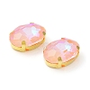 Mocha(MK) Oval Sew on Rhinestone RGLA-F080-01B-01-3