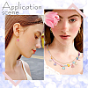150Pcs Spray Paint ABS Plastic Imitation Pearl Charms FIND-GA0002-72-6