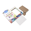 Graduate Theme Wooden Photo Frame AJEW-D069-01D-4
