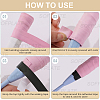 PU Leather Anti-slip Badminton Tennis Racket Grip Tape DIY-SP0005-45G-5